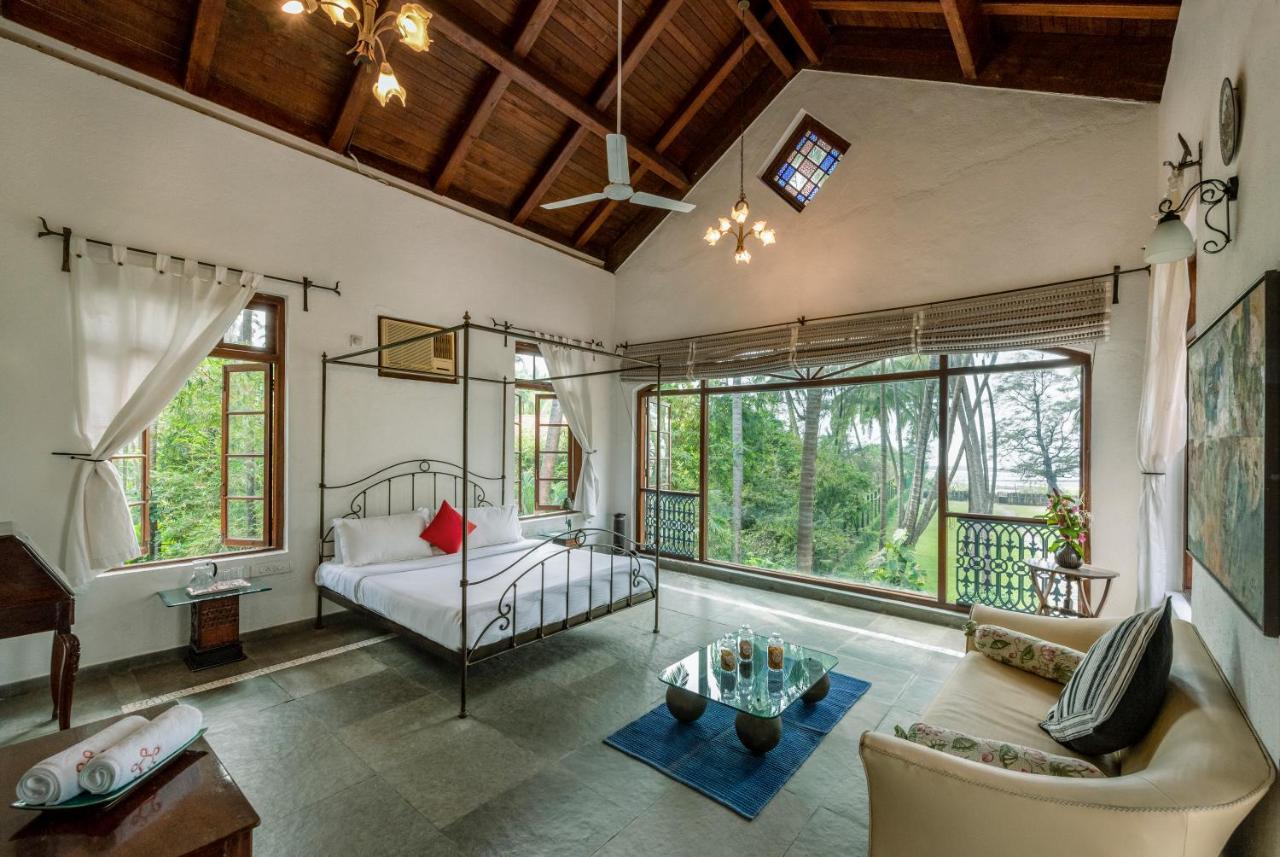 Saffronstays Thalassea, Alibaug - Picturesque Sea-Facing Villa With Colonial Decor Алибаг Экстерьер фото