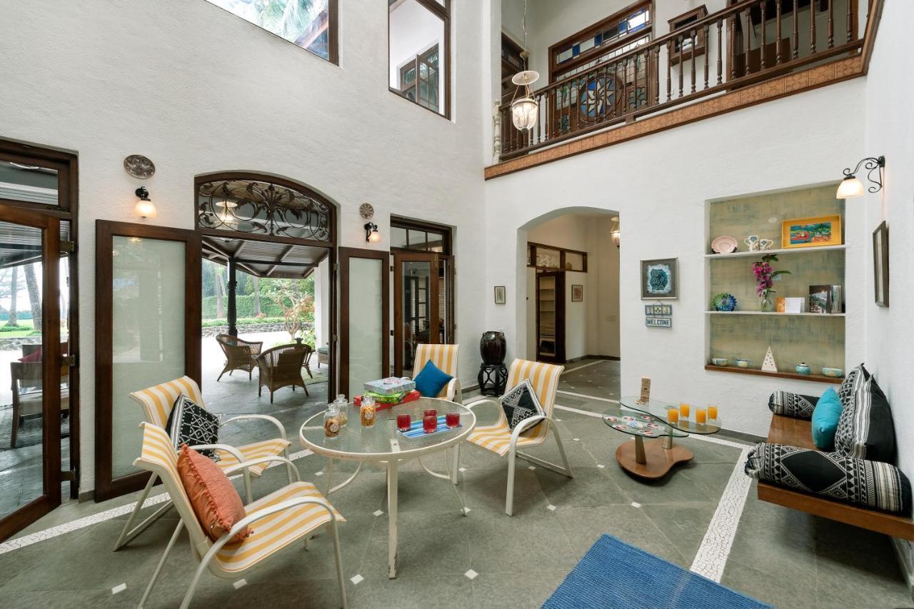 Saffronstays Thalassea, Alibaug - Picturesque Sea-Facing Villa With Colonial Decor Алибаг Экстерьер фото